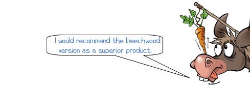 Wonkee Donkee Recommends a beechwood mitre box or block as superior to a laminate wood variety