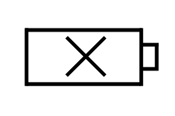 tHIS SYMBOL SHOWS THERE IS A PROBLEM WITH THE CORDLESS POWER TOOL CHARGER OR BATTERY.