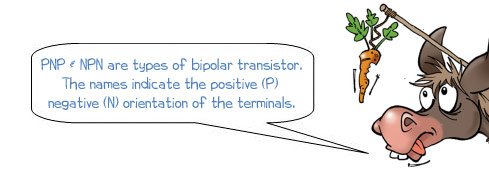 PNP & NPN are types of bipolar transistor. The names indicate the positive (P)  negative (N) orientation of the terminals.