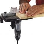 Dremel 231 Shaper - Router Table in use