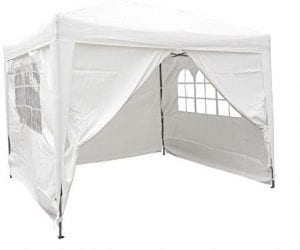 AIRWAVE Gazebo Four Seasons Essential Pop-Up with Sides is the best gazebo with sides available in the UK.