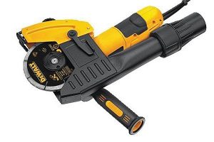DeWalt mortar raking kit attachment.