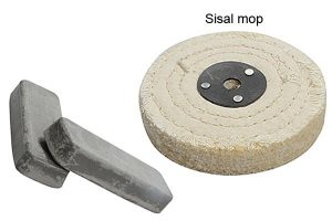 Sisal mop.